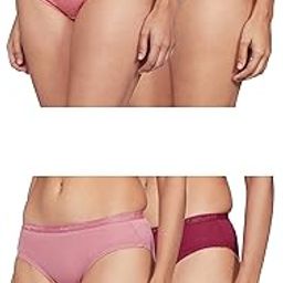 Women's Cotton Pack of 4 Modern Solid Panty-image-14