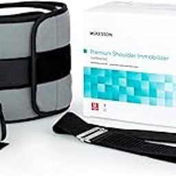 McKesson Contoured Shoulder and Arm Immobilizer Sling with Adjustable Strap and Clip Closure - for After Surgery, Traumatic Injury, Cast Removal - One Size, 1 Count-image-14