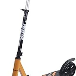 R for Rabbit Road Runner Sportz Kick Scooter for Kids of 5+ Years 3 Adjustable Height, Foldable, PVC Wheels with ABEC7 Bearings & Weight Capacity 120 Kgs with Brakes (Orange)-picture-18