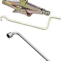 JAGGER 2 TON Manual Scissor car Jack for All car with 19 mm Spanner Heavy Duty Vehicle Lift Scissor Jack for Maruti Verna ERTIGA Omni i10 i20 Creta Scorpio breeza xuv Swift tuv hondacity Verna baleno-25