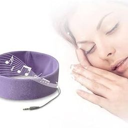 CALANDIS® Ultra Soft Wired Sleep Headphones Comfortable Eye Mask Built-in Hd Audio Speaker, Perfect for Bedtime, Travel & Meditation Black-image-4