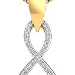 18KT Yellow Gold Charm Ecstacy Ruby Pendant for Women-image-39