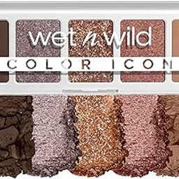 Wet n Wild Color Icon 5-Pan Palette, Eyeshadow Palette, 5 Richly Pigmented Colors for Everyday Makeup, Long-Lasting and Easy to Blend Formula, Camo-Flaunt, 6 g (Pack of 1), 1114071-21