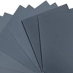 Color Zebra WET DRY Water Proof SAND PAPER 320/400 / 600/1000 / 1500/2000 Grit .12 Sheets of Latex Silicon Carbide sanding paper (2pcs each Grit) Paper Size - 23 cm X 28cm-picture-11