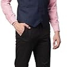 Men's Blended V Neck Waistcoat for Men Formal | Waistcoat for Boys | Waistcoat for mens stylish-image-100