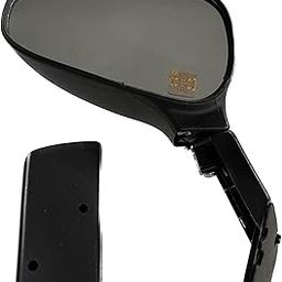 K D Door/Side Mirror For Tata Nano Old Model (Left/Passenger Side) Non-Adjustable-image-1