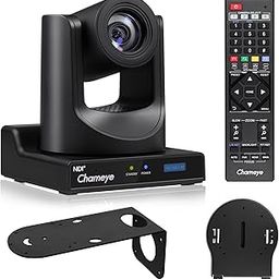 Chameye NDI PTZ Camera - 20x Optical Zoom AI Auto Tracking with LCD Display, 3G-SDI IP 1080P 60fps PoE Live Streaming HDMI for Church Worship Education Events, C720N-image-82