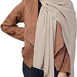 Soft Chiffon Scarf/Stole/Hijab/Dupatta - Soft and Flowy Texture, Solid Pattern, Perfect Blend of Style and Comfort - Elegance for Every Occasion-picture-4