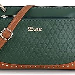 Girl's/Women's Studded Dual Tone Sling Bag-image-81
