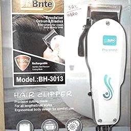Vr Brite Men Corded Electric Trimmer, White-image-26