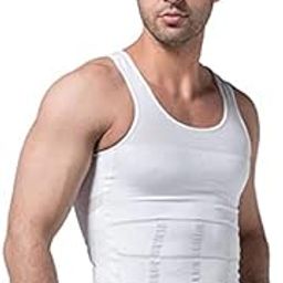Men's Compression Shirt Sleeveless Slimming Vest Tummy Tank Top Body Shape Abs men Shape-wear Seamless Sport Vest Workout Tank Top Athletic Undershirt-image-19