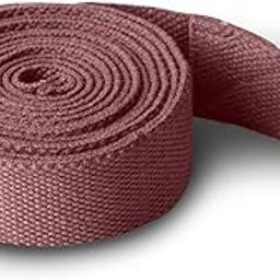 Fit Div™ Yoga Iyengar Belt | Yoga Straps For Women and Men For Stretching | Ideal for Yoga, Pilates, Therapy, Dance, Gymnastics & Flexibility (Color - Purple)-image-98