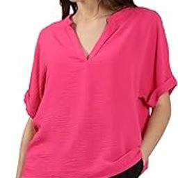 Women's Polyester Regular Fit T-Shirt-image-70