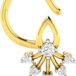 14KT Rose Gold Nose Ring for Women-image-68