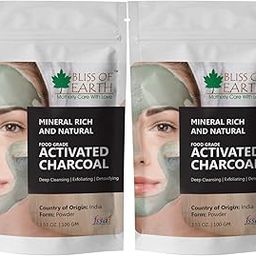 Bliss of Earth Coconut Shell Activated Charcoal Powder, (2X100GM) Pack Of 2-image-53