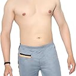 Goodluck Men's Swim Jammer/Trunks (42, Grey)-image-48