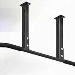 Muscles and Mind Gym equipments Heavy Duty Ceiling Mounted Chin Up Bar, Black-picture-21