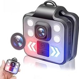 TECHNOVIEW 1080p Full HD Camera, Audio Video Recording, Multifunction Camera with LED Warning Light, 1080P HD, Time Stamp, Loop Recording, Portable - kS-908-Security Camera-picture-17