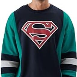 Official Superman: Invincible Men Oversized Sweatshirts-image-46
