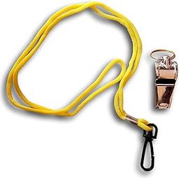 Premium Brass Whistle for Sports, Safety, and Training | Durable Metal Whistle with Loud Sound | Ideal for Coaches, Referees, Lifeguards, Dolphin Training Whistle and Outdoor Activities-image-27