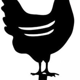2xBlack Chicken Stakes Outdoor Yard Garden Decor Yard Art Ornament Style 2-image-52