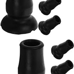 OATIPHO 8pcs Crutch Tips Non- Foot Pads for Walking Sticks Enhanced Stability Shock Absorbing for Seniors and Outdoor Use-image-38