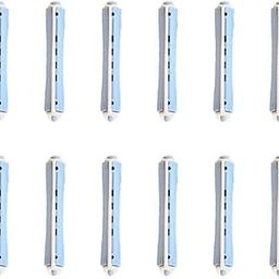12 Pieces Perm Rods with Perm Rod Bands Cold Wave Rods Assorted Sizes Perming Curler DIY Hair Styling Beauty Salon Tools-image-13