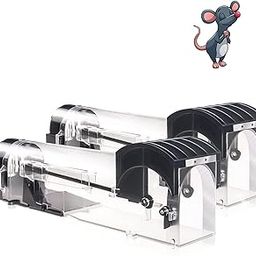 Humane Catch and Release Mouse Traps | Easy-Set, Durable Traps Safe for Children, Pets & Humans – Includes Cleaning Brush-4