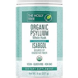 All Natural Isabgol - Isabgol 227g - Psyllium Husk - Organic Psyllium Husk Whole - Non-GMO - Pure and 100% Organic - Natural Fiber Supplement - The Holly Tree-19