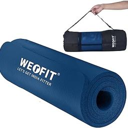 WErFIT 8MM NBR Yoga Mat with Carry Bag - Extra Thick, Non-Slip, Eco-Friendly, Durable Fitness Mat for Yoga, Pilates, Stretching, and Exercise, Ideal for Joint Support & Yoga Comfort-13
