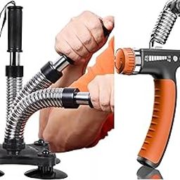 Leosportz Arm Wrestling Training Equipment - Designed Spifically for Arm Wrestler Strength Training | Grips Wrist Muscle Developer Strength Fitness (Arm Wrestler with hand Grip)-image-38