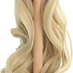 CALANDIS™ 1/4 BJD Doll Long Curly Wig with Wooden Display Holder Stand Light Golden | Full Size, SD | Dollfie & BJDs | by Brand, Company, Character | Dolls-image-63