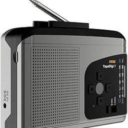 EZCAP 234 Cassette Tape to MP3 Save to TF Card Stereo Converter Cassette Tape Player AM/FM Radio-image-23