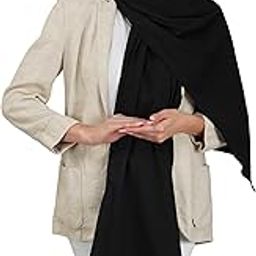 Soft Crinkle Beige Scarf/Stole/Hijab - Soft and Crinkle Texture, Solid Pattern, Perfect Blend of Style and Comfort - Elegance for Every Occasion (A36)-37
