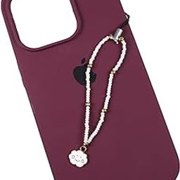 Phone charm With White Seed Bead and cute charms-picture-24