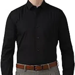 peter england Men's Solid Regular Fit Shirt-picture-15