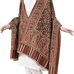 Women Acrylic Jamawar Wool Shawl_3K120-image-41