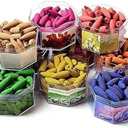 GLENDID Fountain Cones Agarbattis Big Size Backflow Incense Cone with Fragrances Assorted (Pack of 30)-28