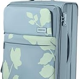 AMT Bloom Soft Side Luggage with TSA Lock, Complete Lining, Telescopic Trolly hande and 8 Smooth Gliding Wheels and Wet Pocket and Vanity Pouch-10