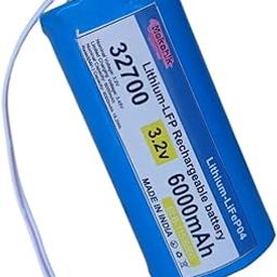 Lithium-ion Rechargeable Battery for Electronics Products Toys Lighting, Bluetooth Equipment Fit for RC Helicopter Car Truck & RC Boats Pack of 1 (3.2V 6000 Mah)-image-62