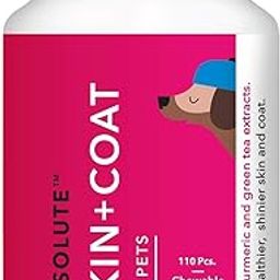 Drools Absolute Dog Supplement Tablet, Skin + Coat 400g 110 Pieces Jar-image-39