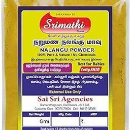 Sai Sri Agencies Nalangu Maavu Herbal Bath Powder_(500 Grams)-image-35