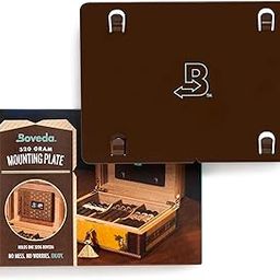 Boveda Metal Mounting Plate | For Use With One (1) Size 320 Boveda | Includes One (1) Mounting Magnet | 1-Count-18