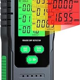 EMF Detector, Detect All 3 Types of Electromagnetic Radiation Field in 1 EMF Meter for Cell Towers and Smart Meters, EMF Reader for Home, Office-31