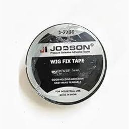 Wig Fix Tape Roll for Wigs and Hair, Easy Application,Waterproof Wig Tape Roll,Strong Grip Wig Adhesive Tape,Black Tape 20 Mtr-image-14