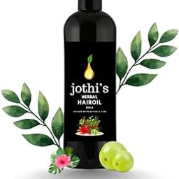 Jothi’s Herbal Hair Oil – 200 ml Ayurvedic Blend with Amla, Hibiscus & Bhringraj for Hair Growth & Strength – 100% Natural, Paraben‑Free, Sulfate‑Free Scalp Nourishment-image-37
