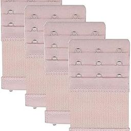 Bra Extender 3 Hooks 3 Rows Elastic Bra Band Hook Strap Extensions for Women Pack of 4-image-61