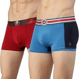 Men's Marvel Character Cotton Trunk Combo Pack-image-56
