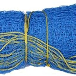 KORBAX Cricket Net Practice/Boundary Fencing Football/Futsal/Handball Sports Ground Net Safety (Blue) (20x10Ft)-picture-17