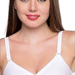 Women's Non-Wired Bra (KRUTIKA Plain_White_38F)-picture-24